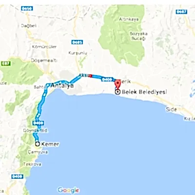 Transfer Güzergahı